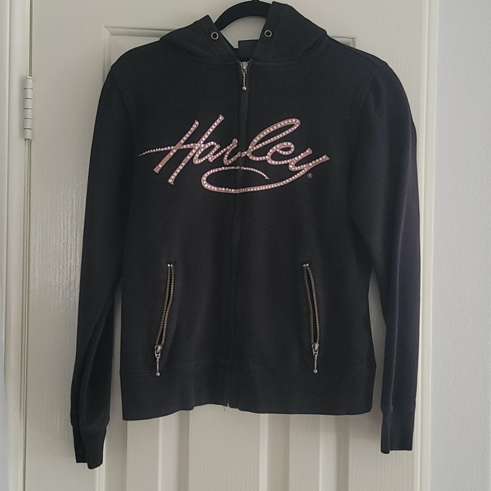 Cute Harley Davidson zip up